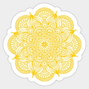 Mandala | Golden No. 4 Sticker